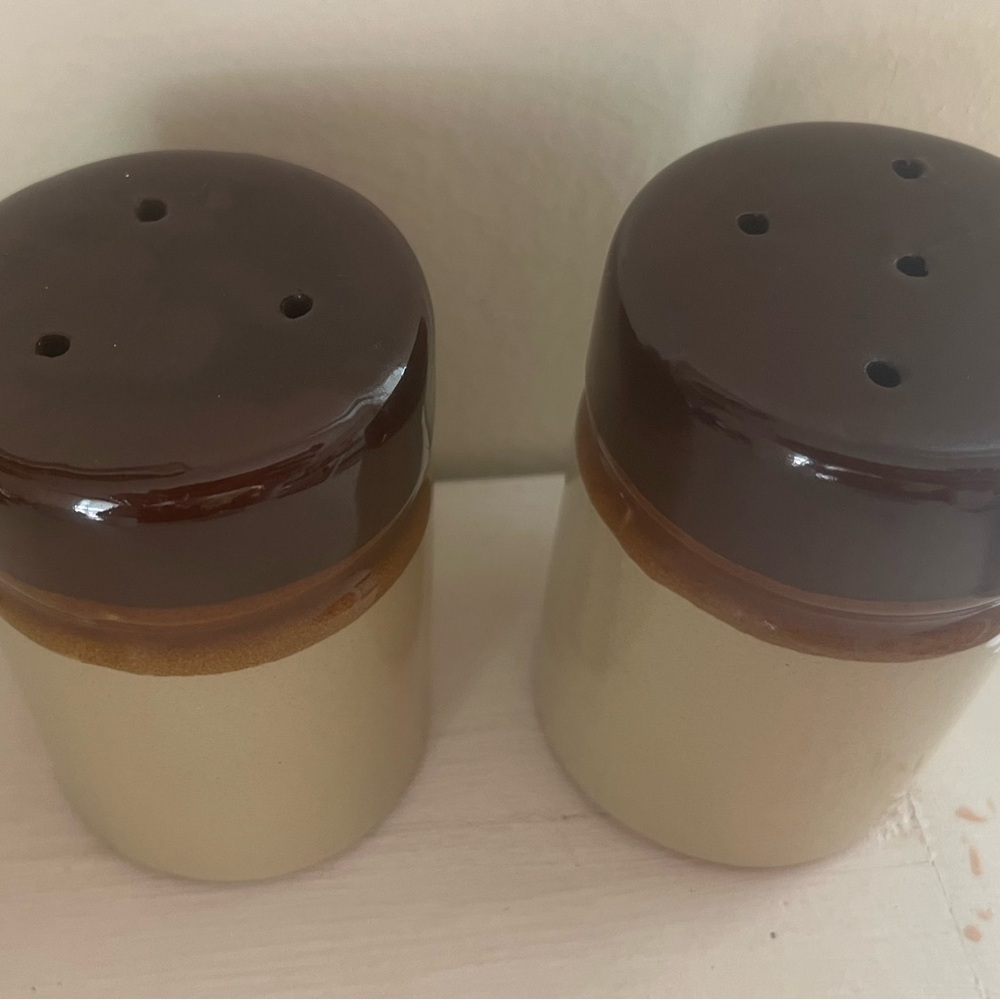 Vintage salt and pepper shakers